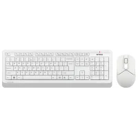 Комплект клавиатура + мышь A4Tech Fstyler FG1012 (белый) фото 1